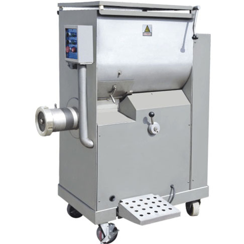 絞肉、拌餡、灌裝三位一體機